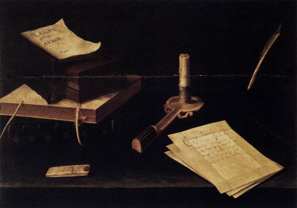 Lubin Baugin Nature Morte à L échiquier